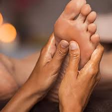 Réflexologie plantaire, massage des pieds